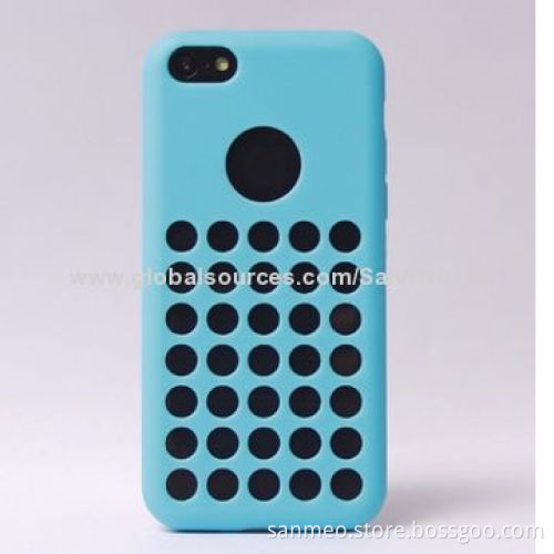 Silicone Case for iPhone 5c/iPhone Mini, Soft, Anti-scratch, Easy to Put-on and Remove